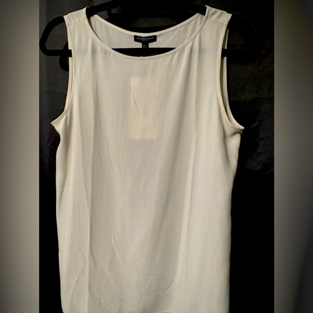 Eileen Fisher 100% silk tank top brand new with tags